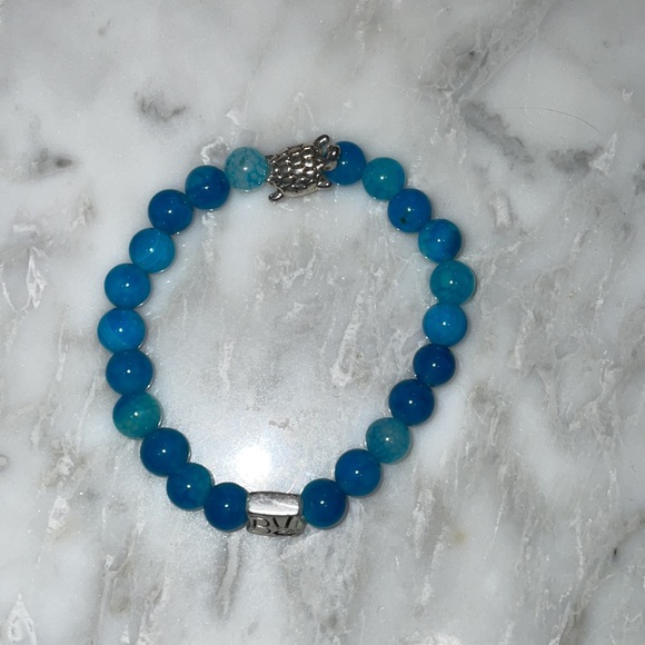 Buena vida pack of 3 blue mixed bracelets - Picture 4 of 5